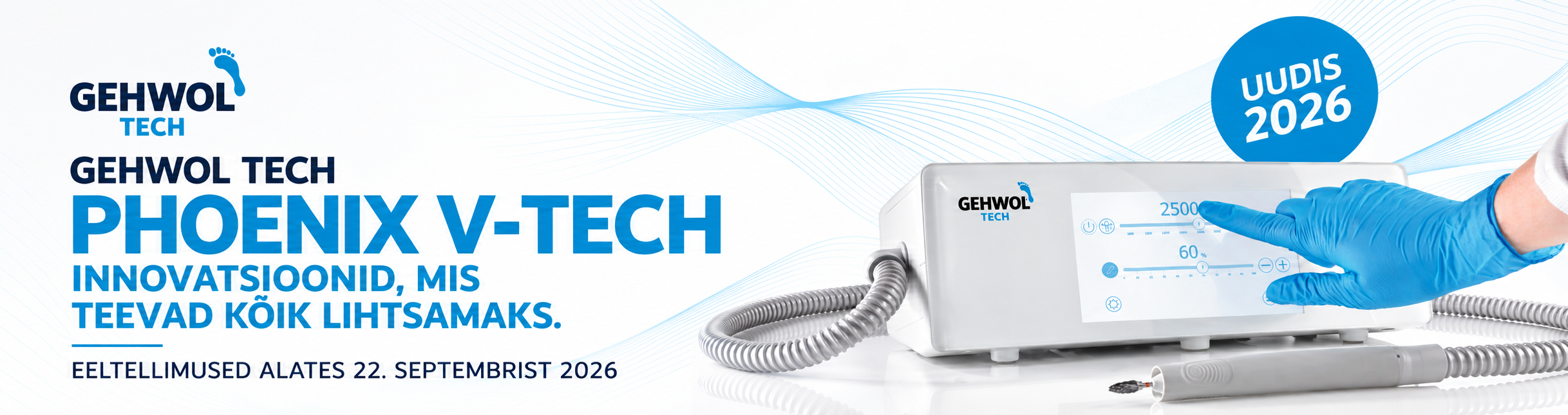 GEHWOL TECH Phoenix V-TECH — uudis 2026, eeltellimine.